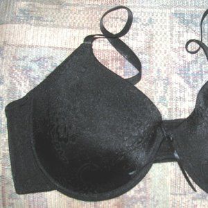 BLACK Lace Fiberfill BRA Size 38DD NWT